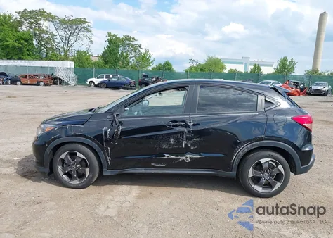2018 Honda Hr-V Ex z USA, uszkodzony, nr VIN 3CZRU6H51JM728448